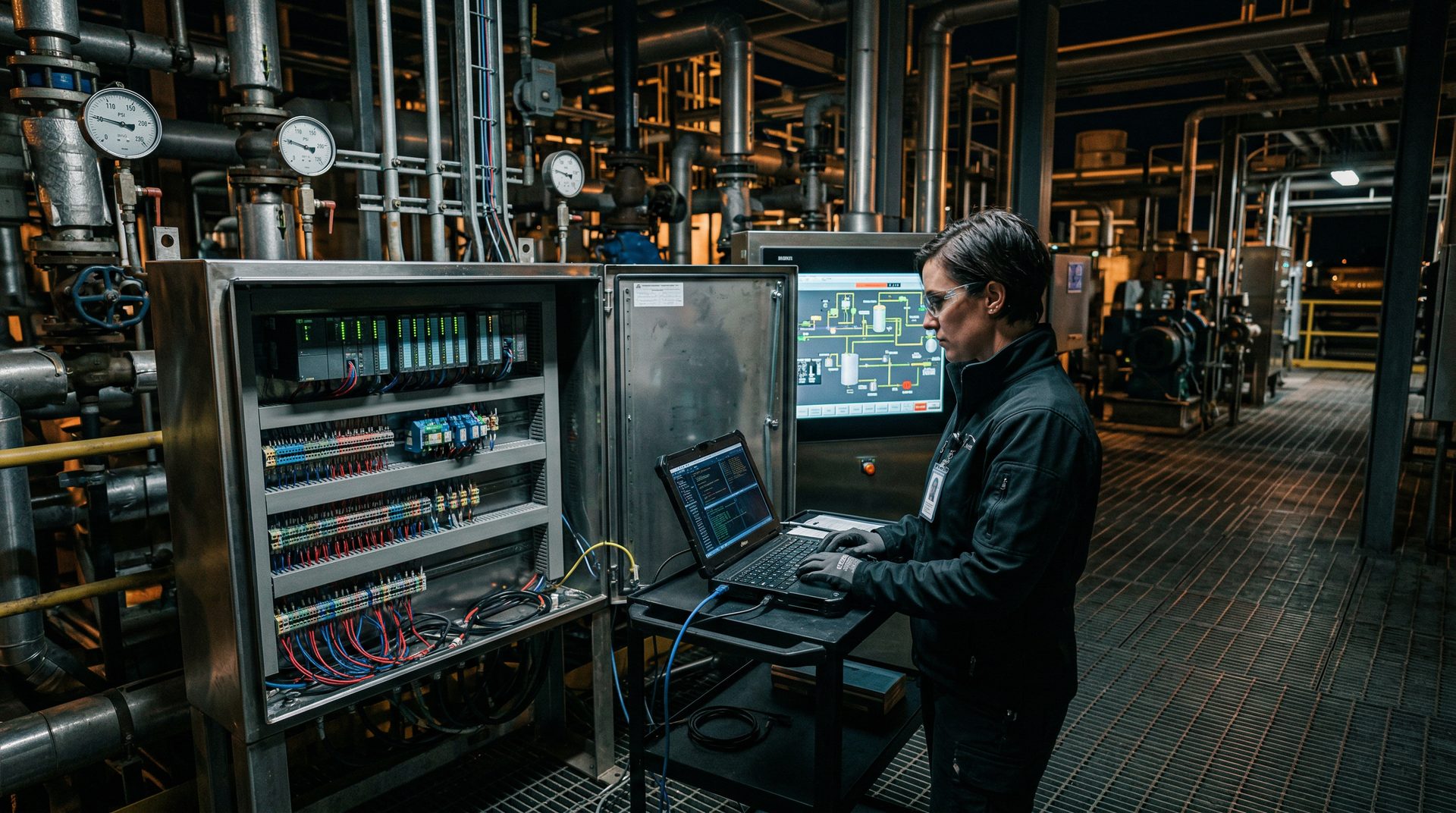 Industrial control system security testing on SCADA equipment and HMI panels